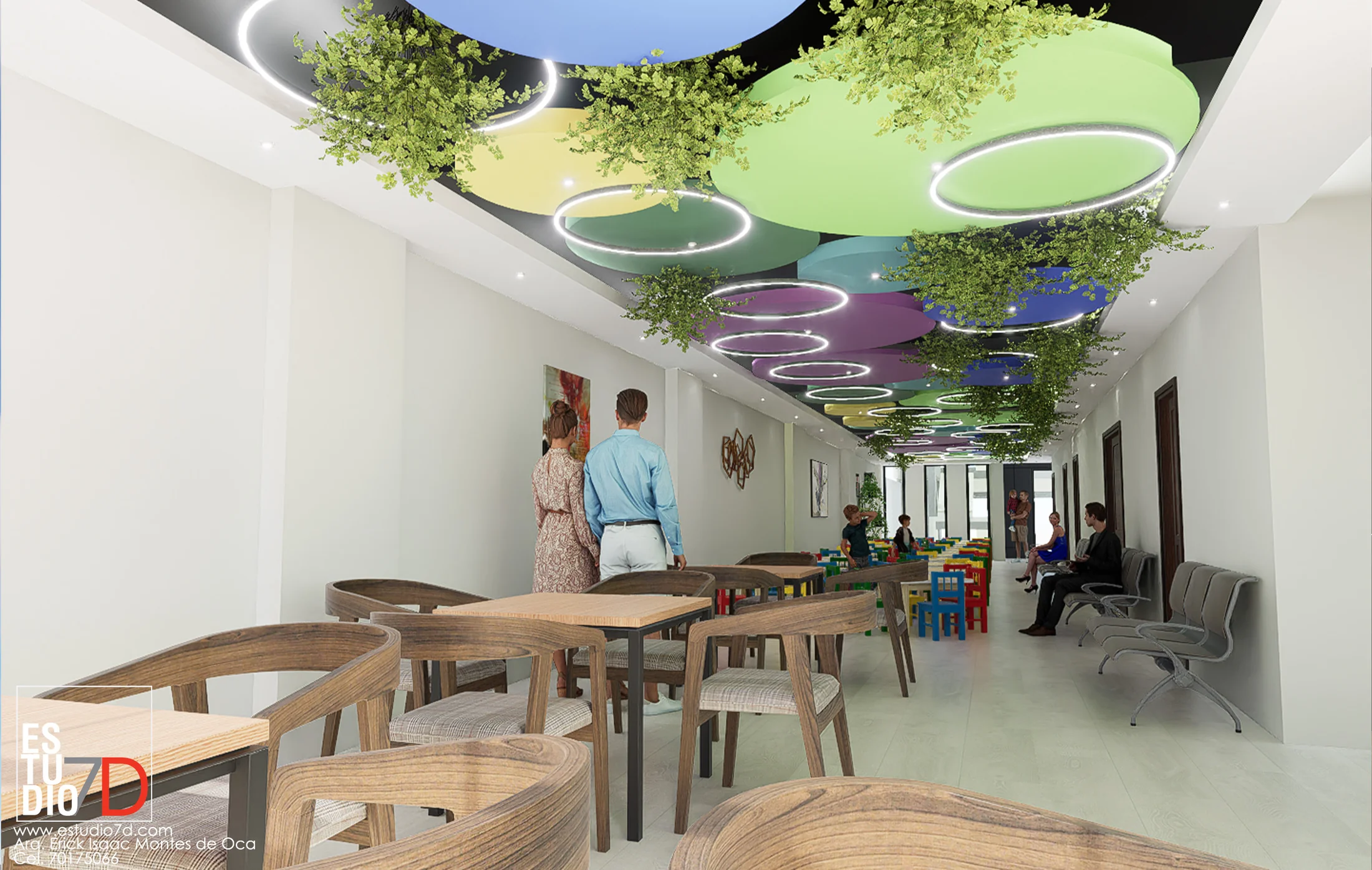 cafeteria verde